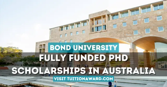 Bond University PhD Scholarships 2024 in Australia (Fully Funded)