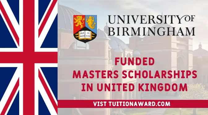 University of Birmingham Scholarships 2023-24 in UK | Tuition Award