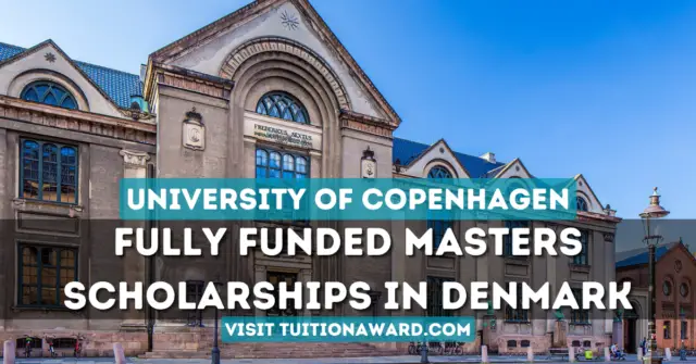 University of Copenhagen Scholarships 2024 in Denmark