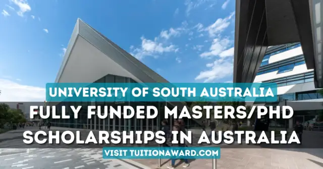 University of South Australia Research Scholarships 2024 (Fully Funded)