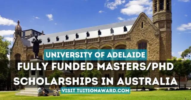 University of Adelaide Scholarships 2024 in Australia