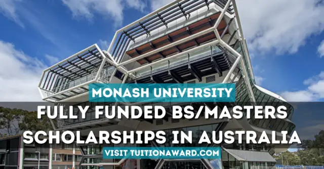 Monash University Research Scholarships 2024 in Australia