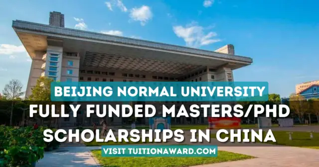 Beijing Normal University CSC Scholarship 2024 in China