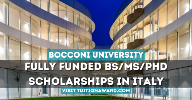 Bocconi University Scholarships 2024 in Italy (Fully Funded)