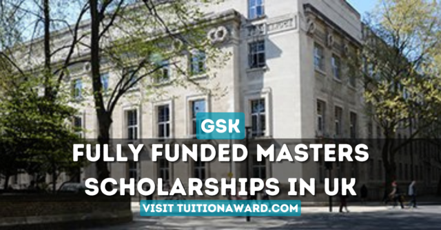 GSK Scholarships 2024-25 in the UK for Future Health Leaders