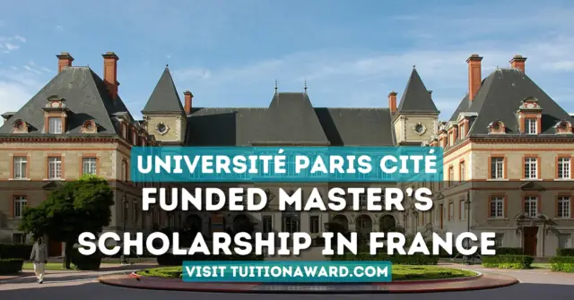 SMARTS-UP Scholarship at Université Paris Cité 2024 in France