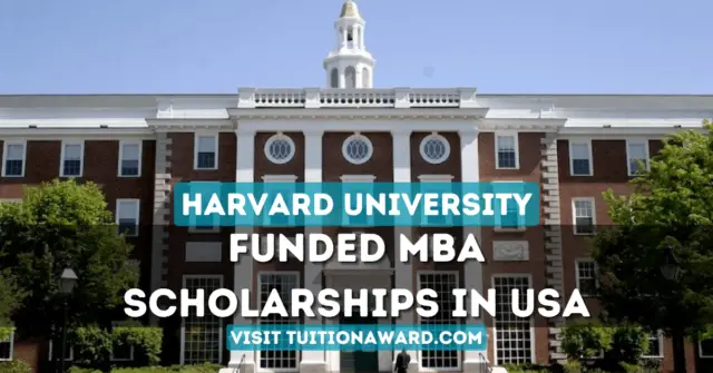 Harvard University MBA Scholarship 2025 in the USA