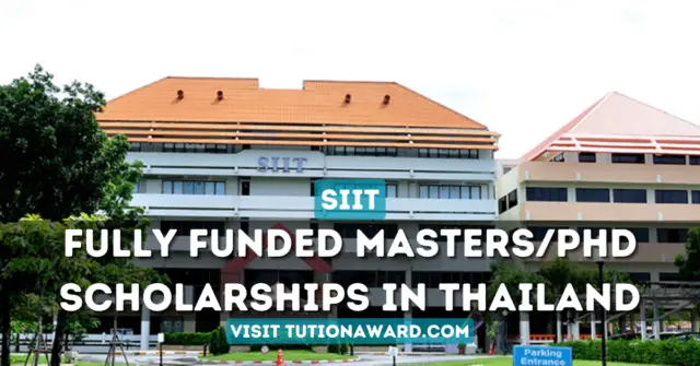 SIIT Scholarship 2024 in Thailand (Fully Funded)