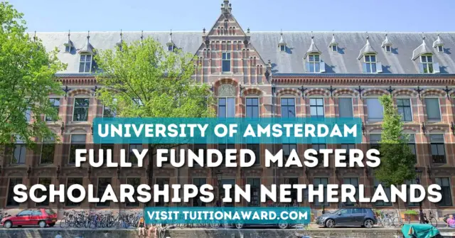 University of Amsterdam Merit Scholarships 2024 in the Netherlands