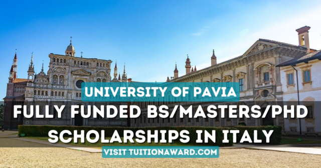 University of Pavia Scholarships 2024 in Italy (Fully Funded)