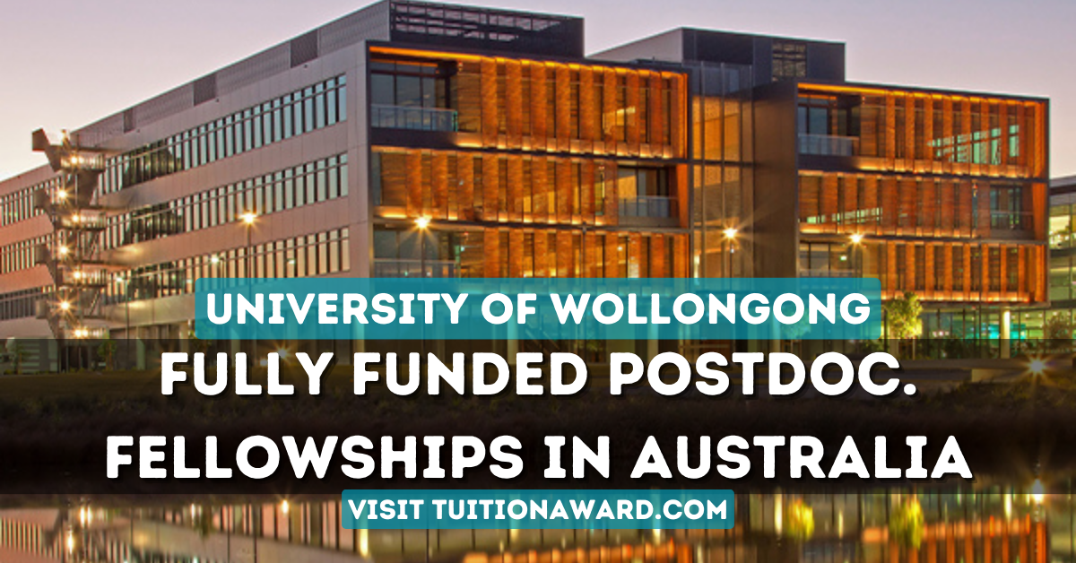 University Of Wollongong Postdoctoral Research Fellowships 2024