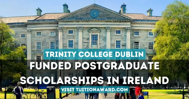 Trinity College Dublin Global Excellence Postgraduate Scholarships 2024 in Ireland