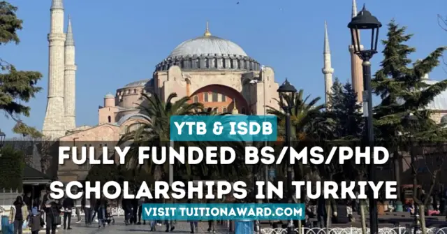 YTB and IsDB Joint Scholarship Program 2024 in Turkiye